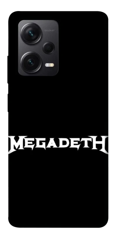 Чохол на Xiaomi Redmi Note 12 Pro+ 5G Megadeth logo фото 1 з 1