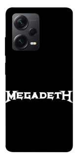 Чехол на Xiaomi Redmi Note 12 Pro+ 5G Megadeth logo фото 1 из 1
