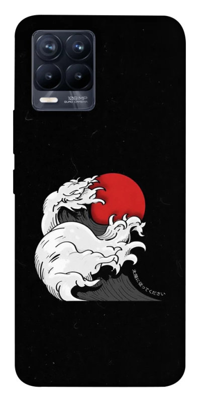 Чехол на Realme 8 Волны Японии v2 фото 1 из 1