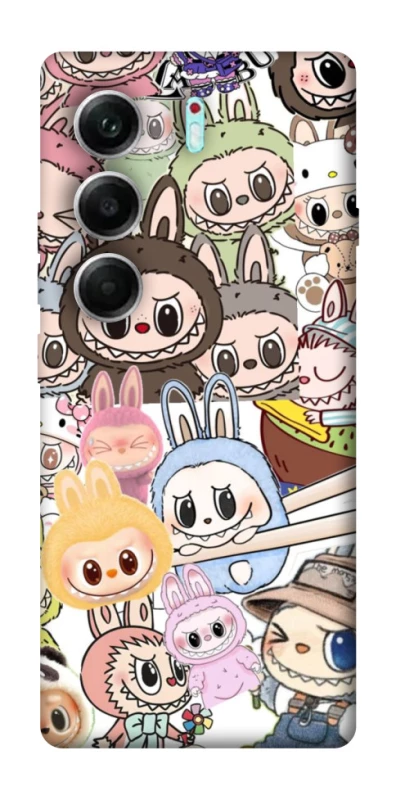 Чехол на Tecno Camon 40 Pro All Labubus фото 1 из 1