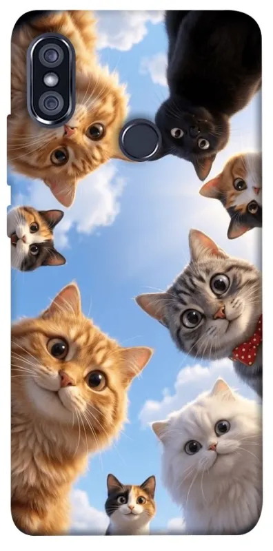 Чохол на Xiaomi Redmi Note 5 Pro / Note 5 (AI Dual Camera) Cats фото 1 з 1