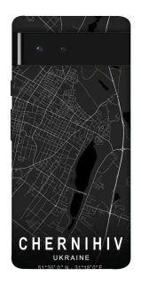 Чохол на Google Pixel 6 Chernihiv map фото 1 з 1