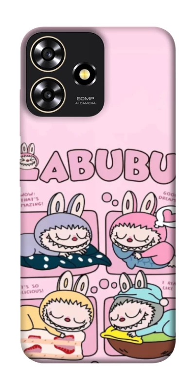 Чехол на ZTE Blade A73 4G Labubu Dreams Collage фото 1 из 1