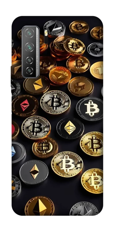 Чехол на Huawei Nova 7 SE Many coins фото 1 из 1