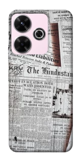 Чехол на Xiaomi Redmi 13 4G Газеты фото 1 из 1