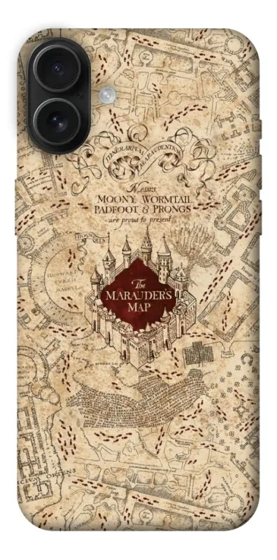 Чохол на Apple iPhone 16 Plus Marauders map фото 1 з 1