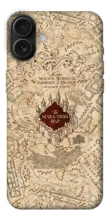 Чехол на Apple iPhone 16 Plus Marauders map фото 1 из 1