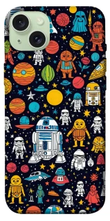 Чехол на Apple iPhone 15 Plus (6.7") Star Wars background ver.2 фото 1 из 1