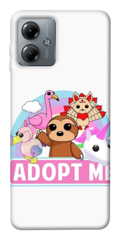 Чохол на Motorola Moto G14 Adopt Me Pets Logo фото 1 з 1