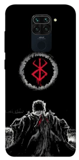 Чехол на Xiaomi Redmi Note 9 / Redmi 10X Berserk moon фото 1 из 1