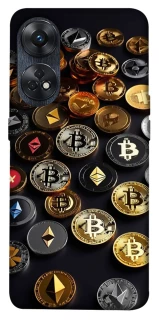 Чохол на Oppo Reno 8T 4G Many coins фото 1 з 1