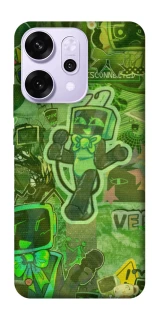 Чохол на Oppo Reno 14 Pro Dandysworld tv green theme фото 1 з 1