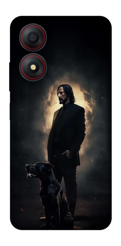 Чехол на ZTE Blade A34 4G John Wick фото 1 из 1