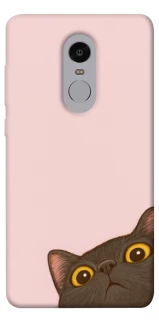 Чохол на Xiaomi Redmi Note 4X / Note 4 (Snapdragon) Peeping cat фото 1 з 1