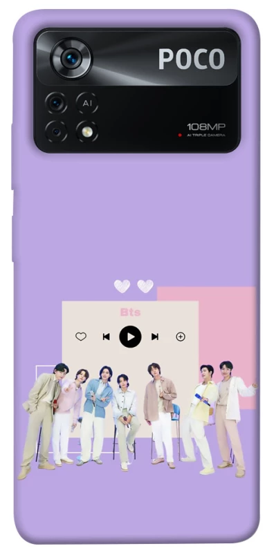 Чехол на Xiaomi Poco X4 Pro 5G BTS v7 фото 1 из 1