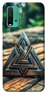 Чехол на Xiaomi Redmi Note 9 4G / Redmi 9 Power Valknut ver.2 фото 1 из 1