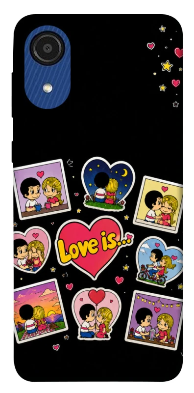 Чохол на Samsung Galaxy A03 Core Love is ver.2 фото 1 з 1