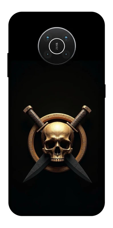 Чехол на Nokia X10 / X20 Golden Skull фото 1 из 1