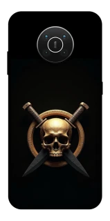 Чехол на Nokia X10 / X20 Golden Skull фото 1 из 1