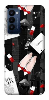 Чехол на TECNO Camon 18 Pro Fashion collage ver.4 фото 1 из 1