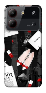 Чехол на ZTE Blade A54 4G Fashion collage ver.4 фото 1 из 1