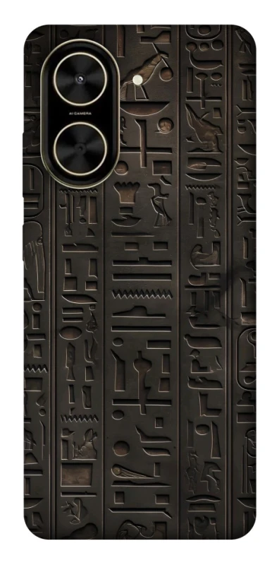 Чохол на Xiaomi Poco C71 Hieroglyphs фото 1 з 1