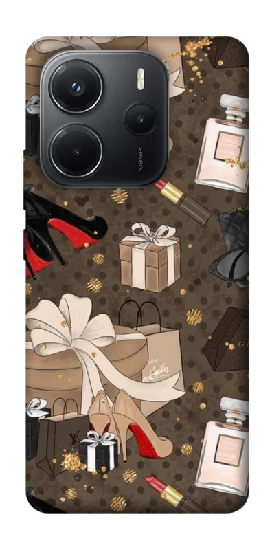 Чехол на Xiaomi Redmi Note 14 4G (Int. version) Fashion collage ver.1 фото 1 из 1