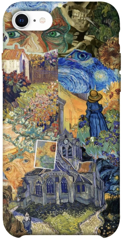 Чохол на Apple iPhone SE (2020) Van Gogh collage фото 1 з 1
