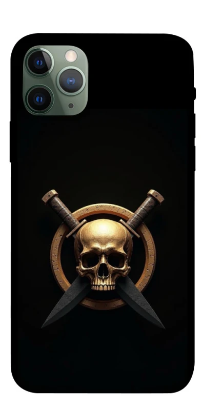 Чохол на Apple iPhone 11 Pro (5.8") Golden Skull фото 1 з 1