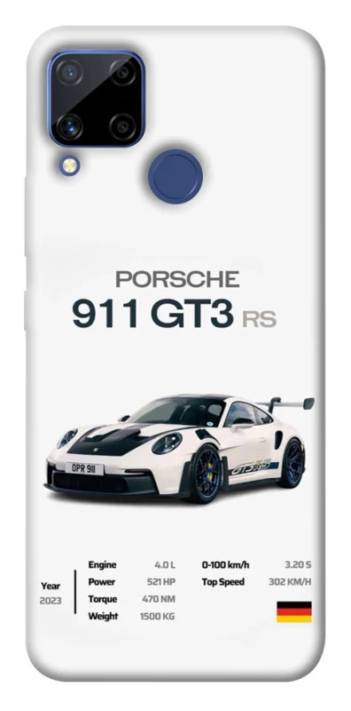 Чехол на Realme C15 Porsche 911 GT3 фото 1 из 1