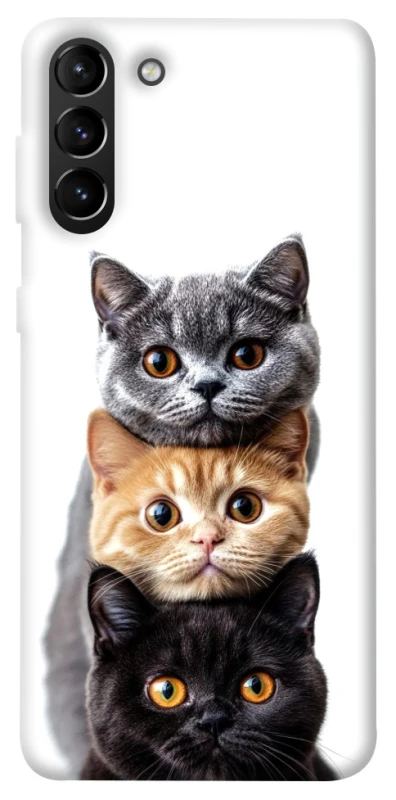 Чохол на Samsung Galaxy S21+ Гарні котики фото 1 з 1