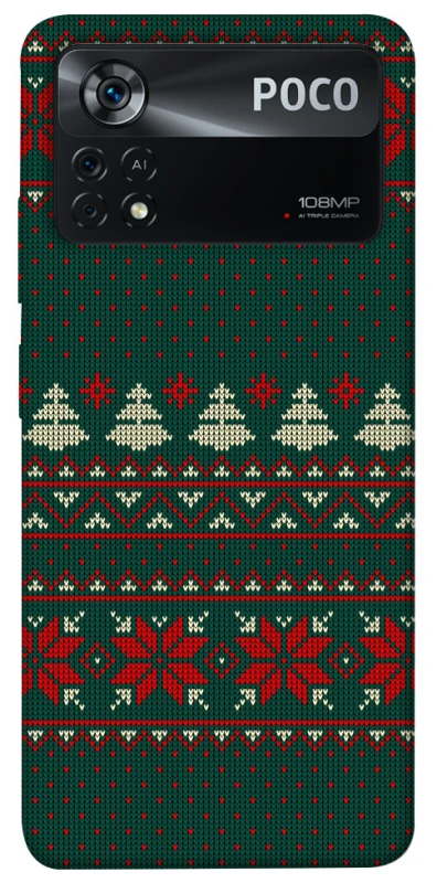 Чохол на Xiaomi Poco X4 Pro 5G Christmas jumper ver.4 фото 1 з 1