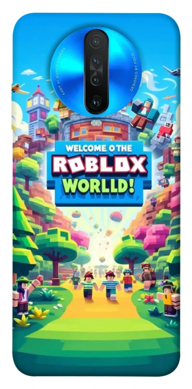 Чехол на Xiaomi Redmi K30 Roblox World фото 1 из 1