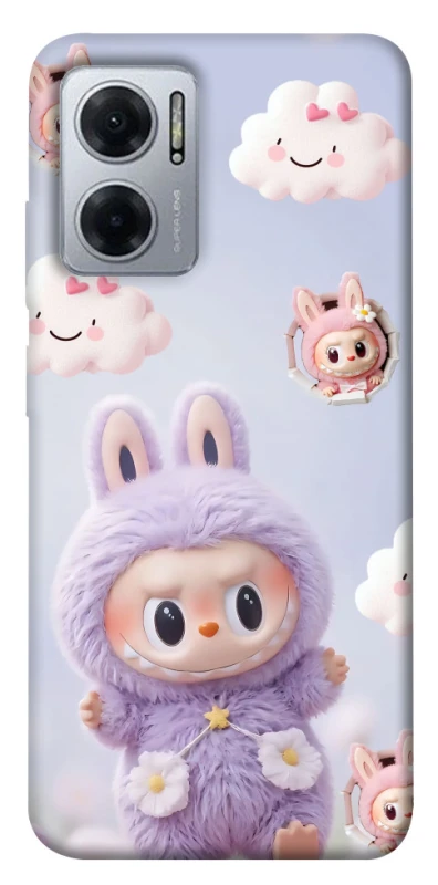 Чохол на Xiaomi Redmi Note 11E Labubu & clouds фото 1 з 1