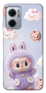 Чохол на Xiaomi Redmi Note 11E Labubu & clouds фото 1 Чохол на Xiaomi Redmi Note 11E Labubu & clouds фото 1 з 1