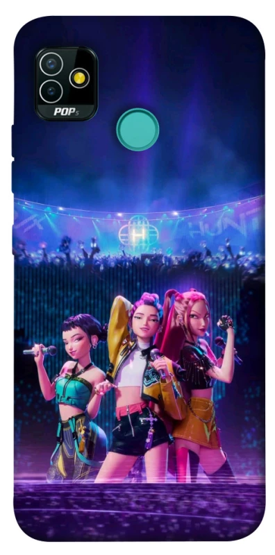 Чохол на TECNO POP 5 K-Pop Demon Hunters ver.3 фото 1 з 1