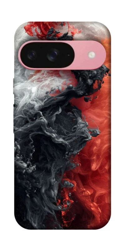 Чехол на Google Pixel 9 Black and Red фото 1 из 1