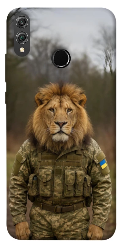 Чохол на Huawei Honor 8X Лев захисник фото 1 з 1