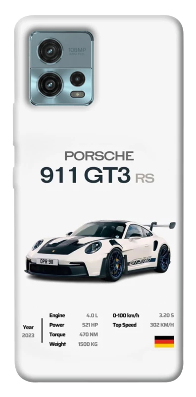 Чохол на Motorola Moto G72 Porsche 911 GT3 фото 1 з 1
