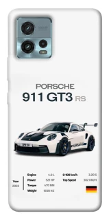 Чехол на Motorola Moto G72 Porsche 911 GT3 фото 1 из 1