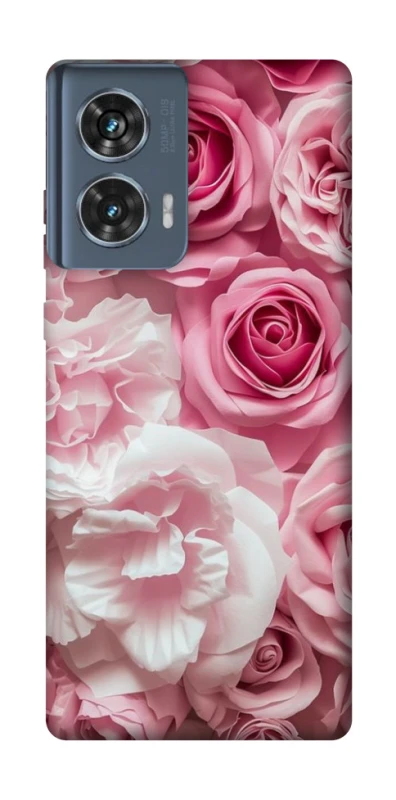 Чехол на Motorola Edge 50 Розовые цветы фото 1 из 1