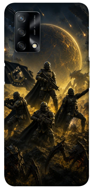 Чехол на Oppo A74 4G HELLDIVERS ver.2 фото 1 из 1