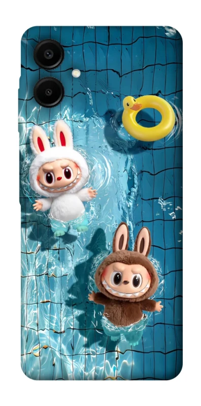 Чохол на Samsung Galaxy A07 Labubu in the pool фото 1 з 1