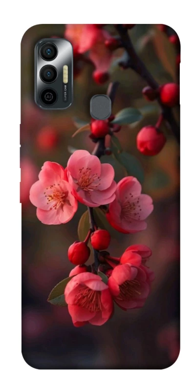Чохол на TECNO Spark 7 Flowers v28 фото 1 з 1