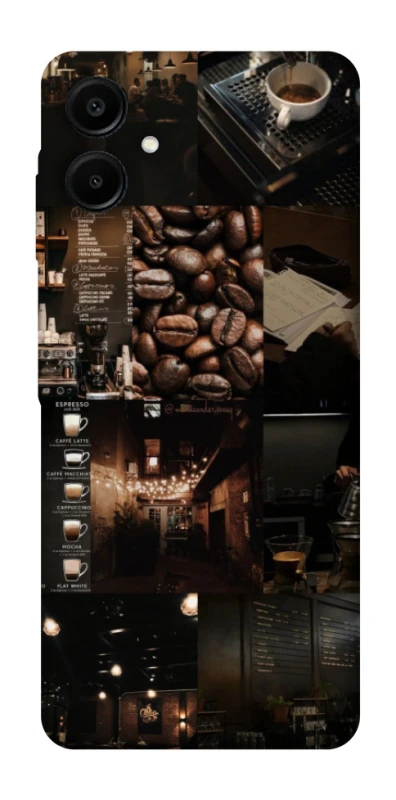 Чехол на Samsung Galaxy A07 Coffee collage ver.1 фото 1 из 1