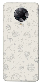 Чехол на Xiaomi Redmi K30 Pro / Poco F2 Pro Star Wars background ver.1 фото 1 из 1