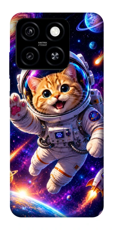 Чохол на ZTE Blade A55 4G Space Cat фото 1 з 1