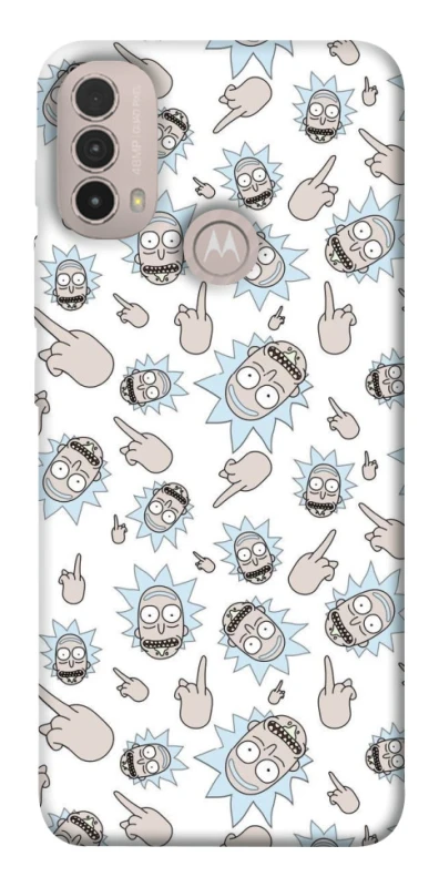 Чохол на Motorola Moto E40 Rick and Morty style фото 1 з 1