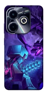 Чохол на Infinix Hot 40i Minecraft dragon фото 1 з 1