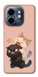 Чехол на Infinix Smart 9 4G / Hot 50i Сat and cat фото 1 Чехол на Infinix Smart 9 4G / Hot 50i Сat and cat фото 1 из 1